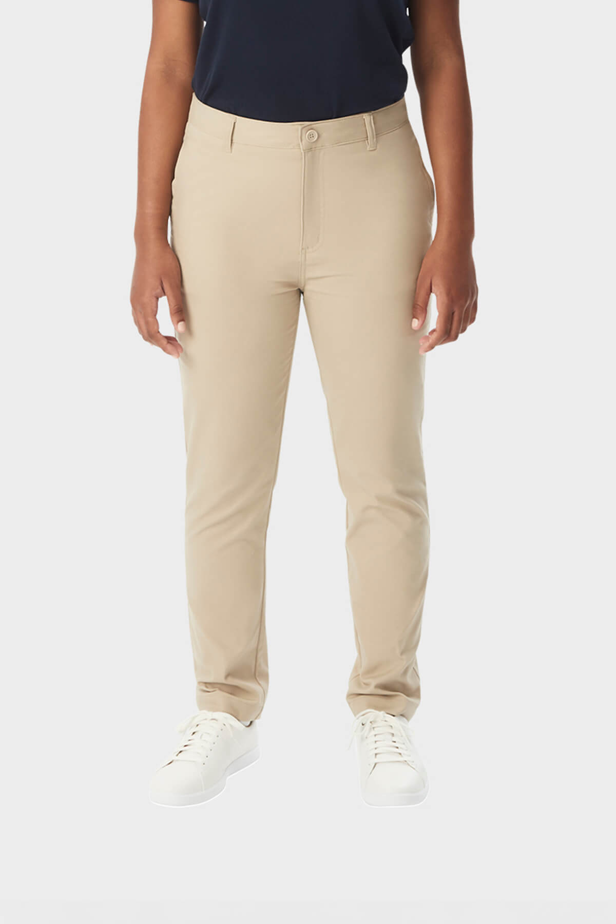 Girls’ Slim Fit Stretch Twill Pant - French Tooast