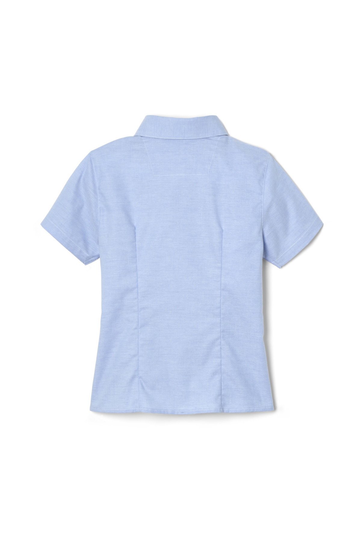 Short Sleeve Fitted Oxford Shirt (Feminine Fit) - French Tooast