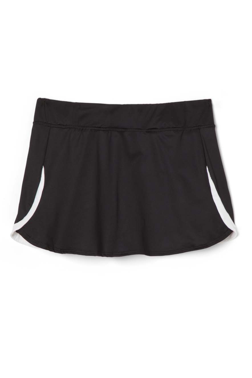 Color Block Athletic Skort - French Tooast