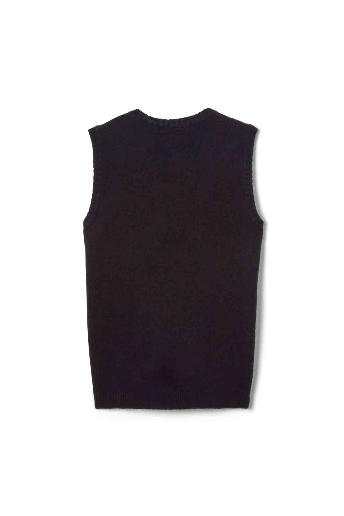 V-Neck Sweater Vest - French Tooast