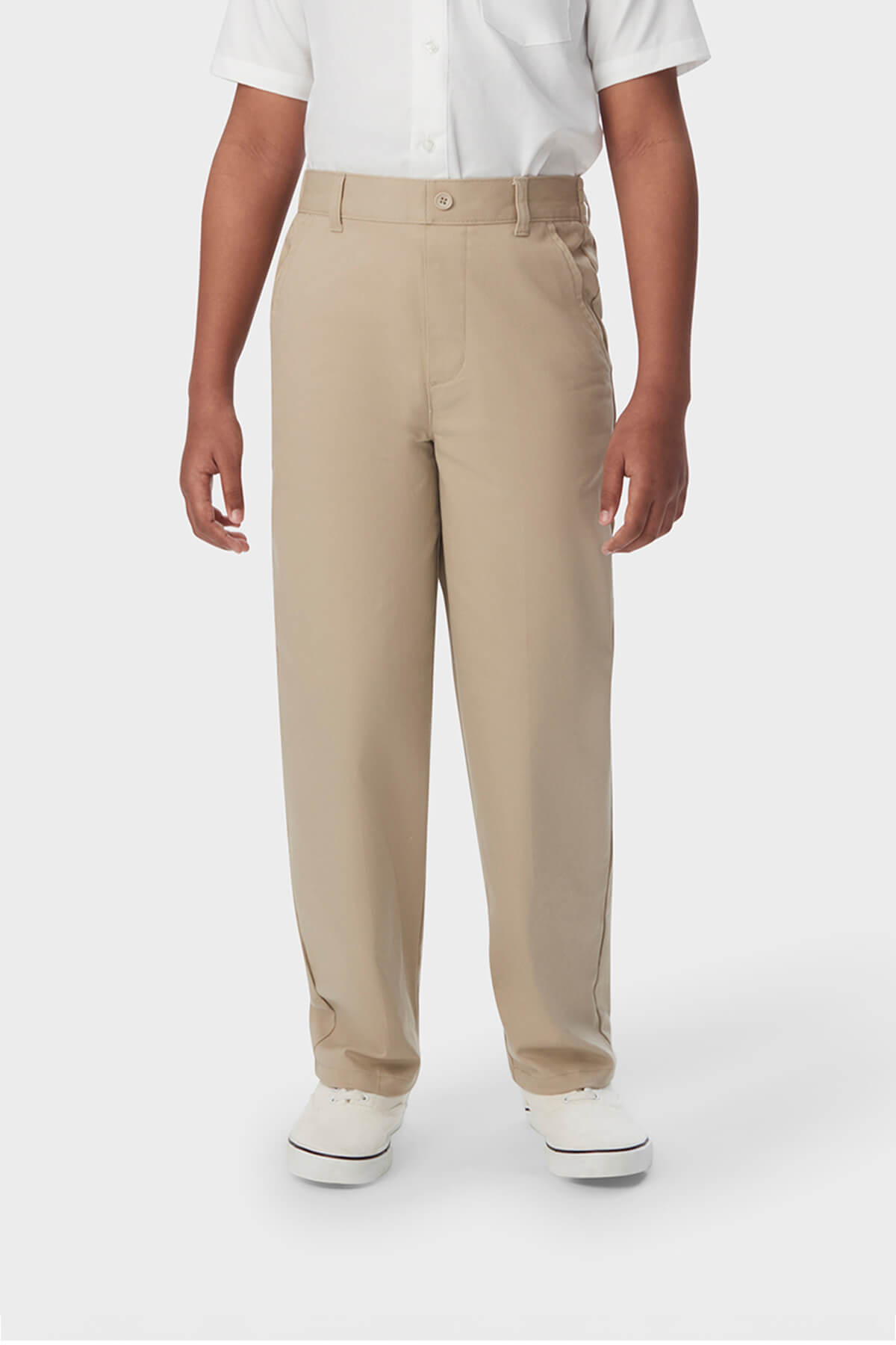 Boys’ Pull-On Relaxed Fit Stretch Twill Pant - French Tooast