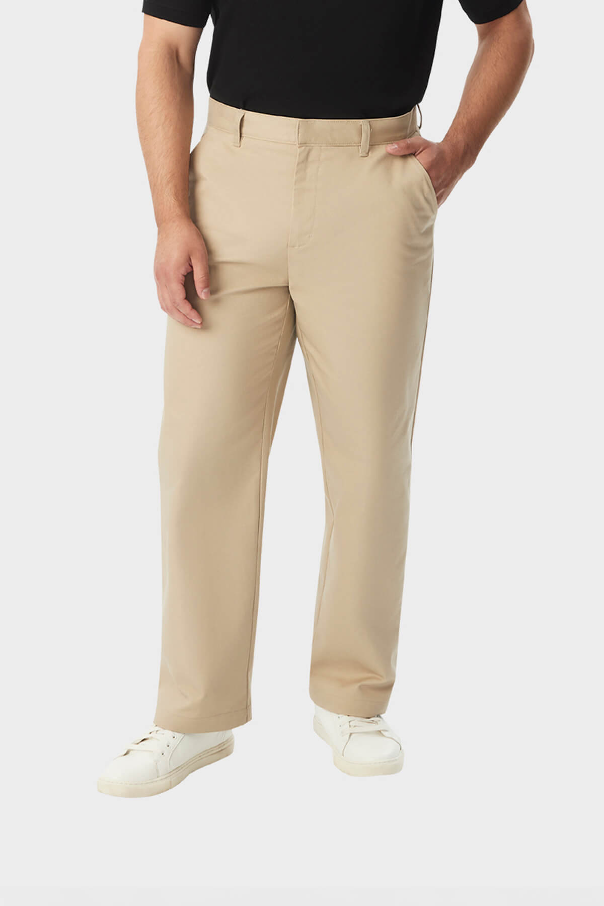 Boys’ Relaxed Fit Twill Pant - French Tooast